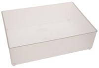 105576 Raaco 12 Cell Transparent PP Compartment Box, 47mm x 109mm x 157mm