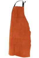 e2654-000 EDC PROTECTION Orange Leather Apron, 900mm
