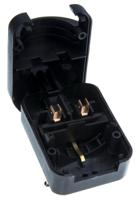 sap3-bk PowerConnections Europe to USA Mains Connector Converter, Rated At 10A