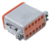 at06-12sa Amphenol Industrial, AT Automotive Connector Plug Cable Mount 12 Way AT06-12SA