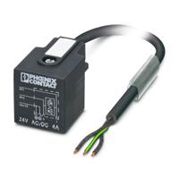 1435001 Phoenix Contact Female 3 way DIN 43650 Form A to 3 way Free End Sensor Actuator Cable, 5 m