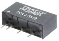 tra-3-1212 TRACOPOWER TRA 3 DC-DC Converter, 12V dc/ 250mA Output, 10.8 → 13.2 V dc Input, 3W, Through Hole, +85°C Max Temp