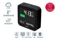 11325 Orium Quaelis 14 CO2 Sensor for CO2, Humidity, Temperature, +50°C Max, 99%RH Max, Rechargeable Battery Via USB