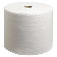 7452 WYPALL WypAll L40+ Power Clean () Rolled White Paper Towel, 750 Sheets