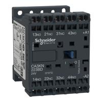 ca3kn223bd Schneider Electric Control Relay 2NO + 2NC, 10 A Contact Rating, 24 Vdc, DPST, TeSys