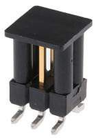 1241050-3 TE Connectivity AMPMODU MOD II Series Straight Surface Pin Header, 6 Contact(s), 2.54 mm Pitch, 2 Row, Unshrouded