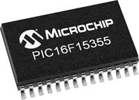 pic16f15355-iso Microchip, 8 bit PIC, PIC16F15355 Microcontroller, 32 MHz, 14kB FLASH, 28-Pin SOIC