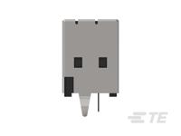 5787834-1 TE Connectivity Straight, Through Hole, Socket- Single Port Type B 2.0 USB Connector