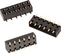 610032243021 Wurth Elektronik WR-PHD Series Bottom Entry PCB Socket, 32-Contact, 2-Row, 2.54mm Pitch