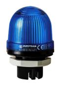 80050000 Werma EM 800 Series Blue Steady Beacon, 12 → 230 V ac/dc, Built-in Mount, Incandescent Bulb, IP66