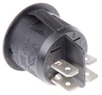 r13244bnab Arcolectric (Bulgin) Ltd Illuminated DPST, On-Off Rocker Switch Panel Mount