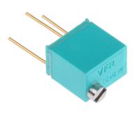 y405310k0000j0l 10kΩ, Through Hole Trimmer Potentiometer 0.25W Top Adjust VPG Foil Resistors, 1240