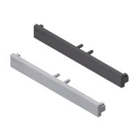 3842548769 Bosch Rexroth Black PP Cover Cap, 15 x 120 mm Strut Profile, 8mm Groove