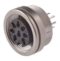 kfr-81 Lumberg, KFR 8 Pole M16 Din Socket, DIN EN 60529, 5A IP40, Female, Wall Mount