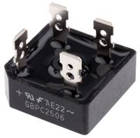 gbpc2506 onsemi Bridge Rectifier, 25A, 600V, 4-Pin