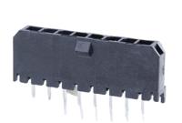 436500827 Molex 43650 Series Vertical Through Hole PCB Header, 8 Contact(s), 3 mm Pitch, 1 Row, Shrouded