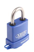 83wpib53 ABUS Key Weatherproof Stainless Steel Heavy Duty Padlock, 8mm Shackle, 56.5mm Body