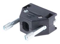 2801-0102-01 MH Connectors MHED Series ABS D Sub Backshell, 9 Way, Strain Relief