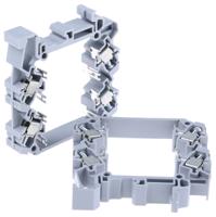 1sna114533r0000 Entrelec EBP Enclosure Type, 82.5 x 9 x 62mm, Polyamide DIN RAIL Enclosure Box