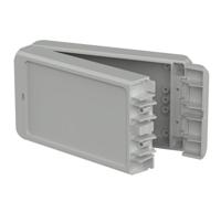 96033145-b-140804-abs-7035 Bopla Bocube Series ABS General Purpose Enclosure, IP66, IP68, Flanged, 151 x 80 x 40mm