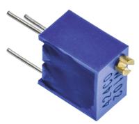 3266w-1-102lf 1kΩ, Through Hole Trimmer Potentiometer 0.25W Top Adjust Bourns, 3266