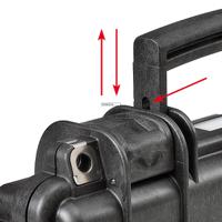 3005b Explorer Cases Waterproof Plastic Equipment case, 326 x 75 x 269mm