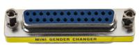 828-252 RS PRO D Sub Adapter Male 25 Way D-Sub to Female 25 Way D-Sub