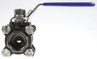 764-4238 RS PRO Stainless Steel Full Bore, 2 Way, Ball Valve, Threaded, BSPP 3/4in