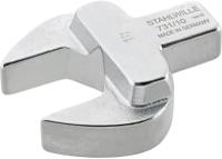 58211008 STAHLWILLE 731/10 Series Open Ended Insert Insertion Wrench, 8 mm, 9 x 12mm Insert, Chrome Plated Finish