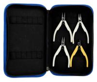 9060 Bahco  4-Piece Plier Set, Straight Tip, 170 mm Overall