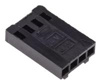 102241-2 TE Connectivity, AMPMODU MOD IV Female Connector Housing, 2.54mm Pitch, 4 Way, 1 Row