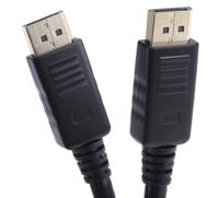 182-8552 RS PRO Male DisplayPort to Male DisplayPort, PVC  Cable, 1080p, 1m
