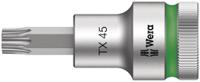 05003835001 Wera 1/2 in Drive Bit Socket, Torx Bit, T45, 60 mm Overall Length