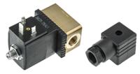 125348 Burkert Solenoid Valve , 3 Port, NC, 24 V dc 6.35 mm, 6.35 mm