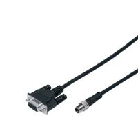 e11572 ifm electronic Male 1 way M8 to Female 1 way D-Sub Actuator/Sensor Cable, 3 m
