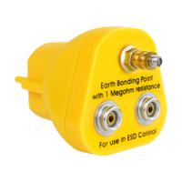 218-644 RS PRO Earth Bonding Plug With 2 x 10mm Stud - 1 x M5 Post