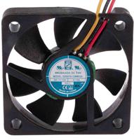 144-2051 RS PRO Axial Fan, 12 V dc, DC Operation, 16.9m³/h, 1.2W, 90mA Max, IP55, 50 x 50 x 10mm
