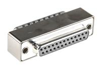 fa-25ps1 Cinch D Sub Adapter Male 25 Way D-Sub to Female 25 Way D-Sub