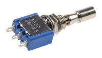 5639a3v APEM Toggle Switch, Panel Mount, On-Off-On, SPDT, Solder Terminal