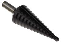 4450071 EXACT 3-Piece Step Drill Bit Set for Metal, 30mm Max, 4mm Min, HSS Bits