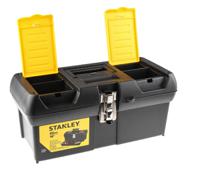 1-92-065 Stanley Plastic Tool Box, 411 x 199 x 185mm