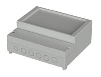 41200609-rcp-200-f Bopla RegloCard Plus Series ABS, Polycarbonate Wall Box, IP30, 213 mm x 185 mm x 84mm