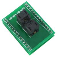 ada-ssop8-118 Seeit 0.65mm Pitch IC Socket Adapter, 8 Pin Female SSOP to 28 Pin Male DIP