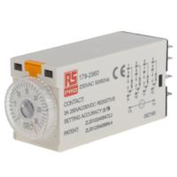 179-2960 RS PRO Plug In Timer Relay, 230V ac, 4-Contact, 1 → 30s, 1-Function, 4PDT