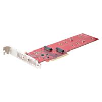 dual-m2-pcie-card-b StarTech.com 2 port M2 M-key M2 PCIe SSD Adapter
