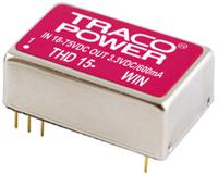 thd-15-2410win TRACOPOWER THD 15WIN DC-DC Converter, 3.3V dc/ 4A Output, 9 → 36 V dc Input, 15W, Through Hole, +85°C Max Temp