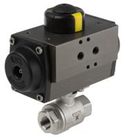 760-5652 RS PRO Ball type Pneumatic Actuated Valve, BSP 3/8in, 1000 psi