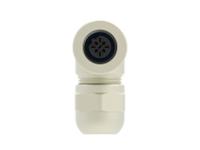 t4112411051-000 TE Connectivity Circular Connector, 5 Contacts, Cable, M12 Connector, Socket, Female, IP67, T411 Series