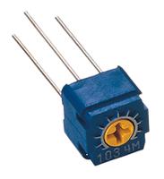 ct-6ev-10kr 10kΩ, Through Hole Trimmer Potentiometer 0.5W Top Adjust Nidec Components, CT6