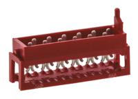 8-215083-2 TE Connectivity 12-Way IDC Connector Plug for Cable Mount, 2-Row